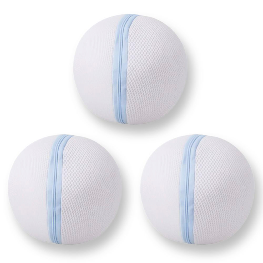 버라인 고급 변형방지 원형 속옷 브래지어 세탁망 3P 세트, 화이트, 1개, 현재가 13,000원