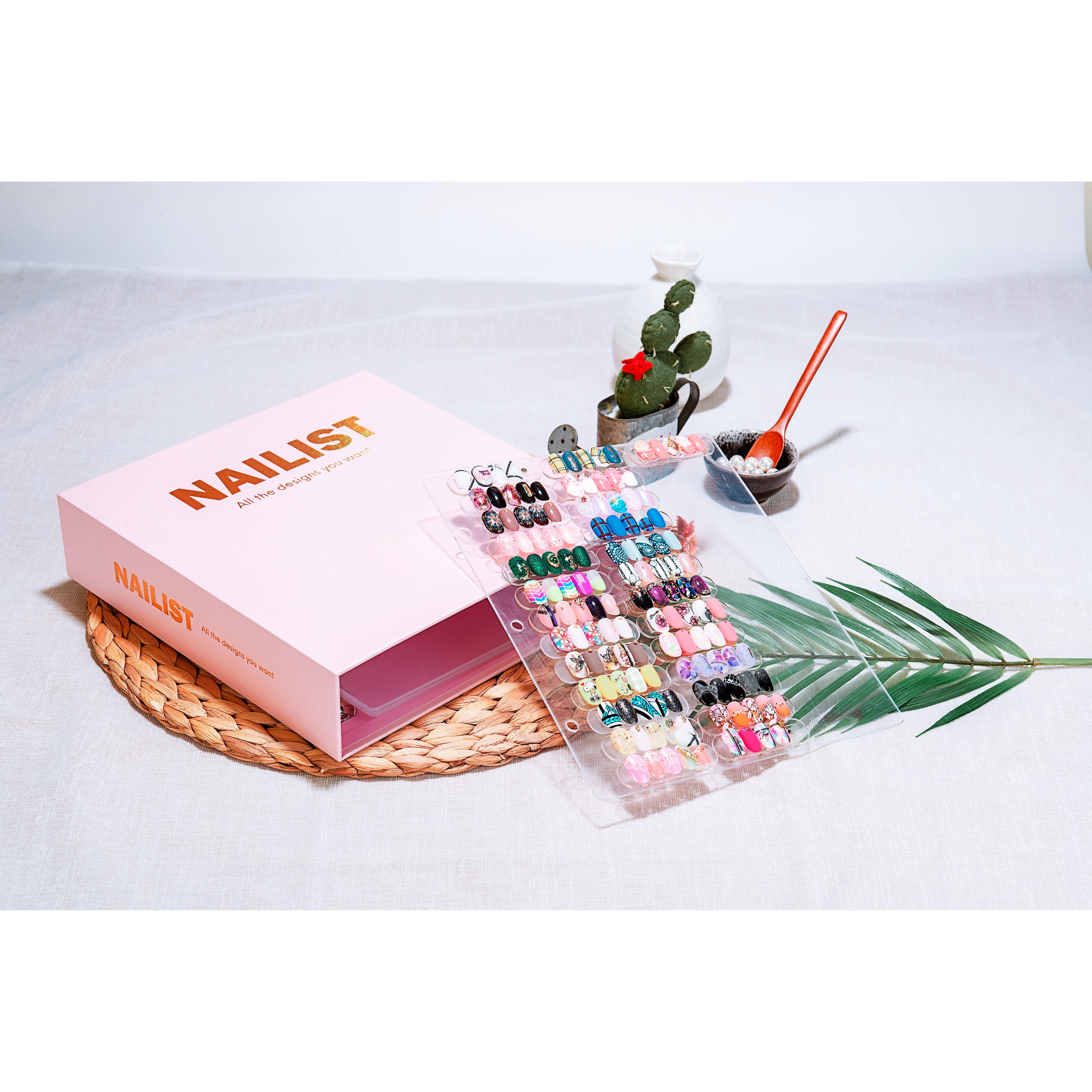 onbox 레터링 네일아트북 컬러차트북 자석아트판 포트폴리오 팁보관함 70,000원