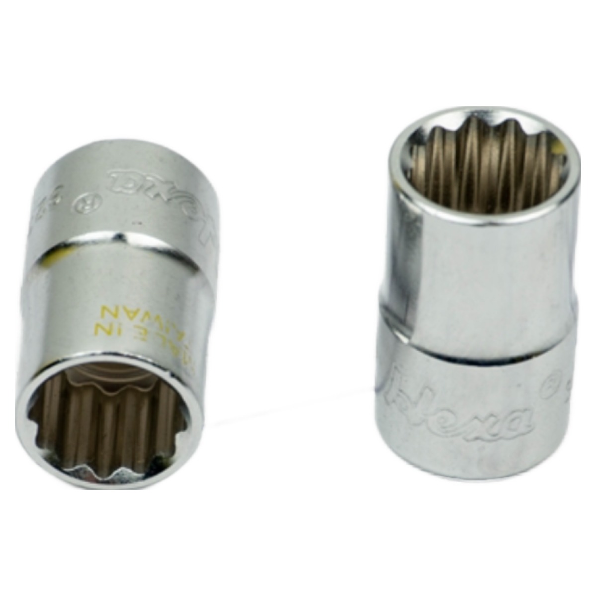 대만산 HEXA 3/8 12각 숏복스알 핸드소켓 육각 복스알 14MM 1,300원