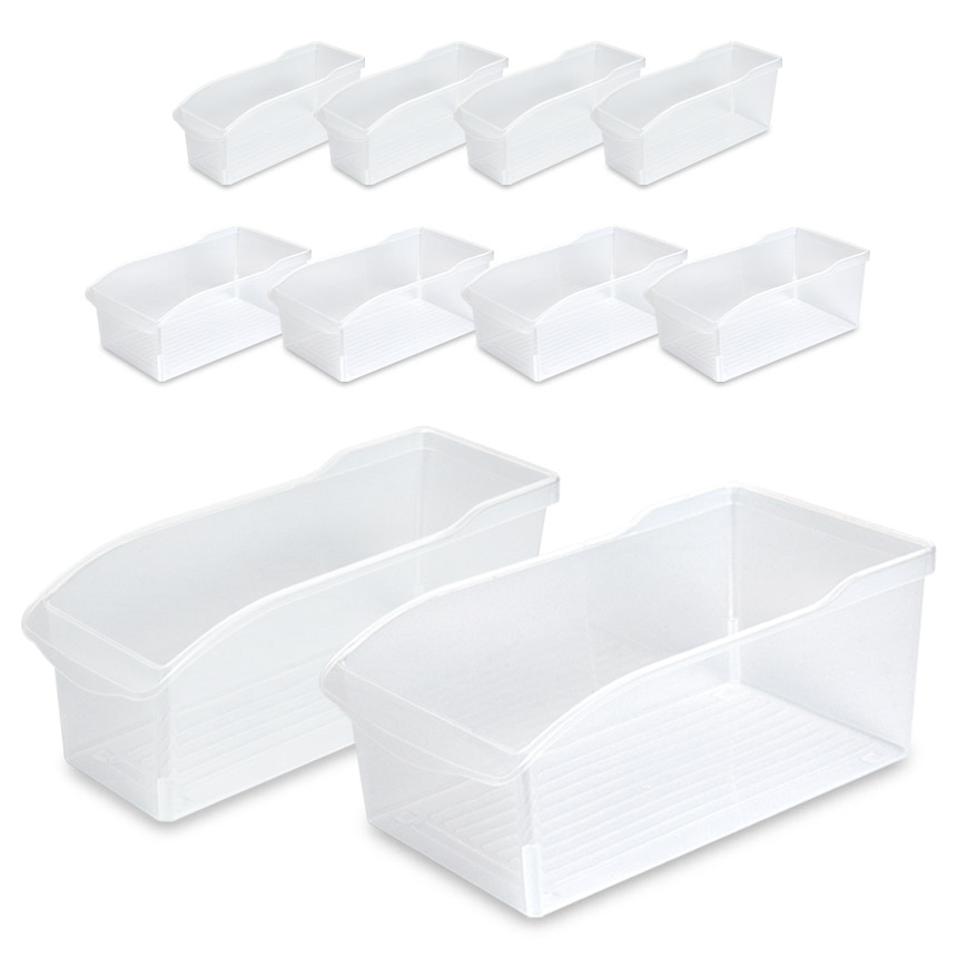 리빙선데이 국산 하프수납 냉장고 트레이 소 5p + 대 5p, 단일색상, 1개 28,000원