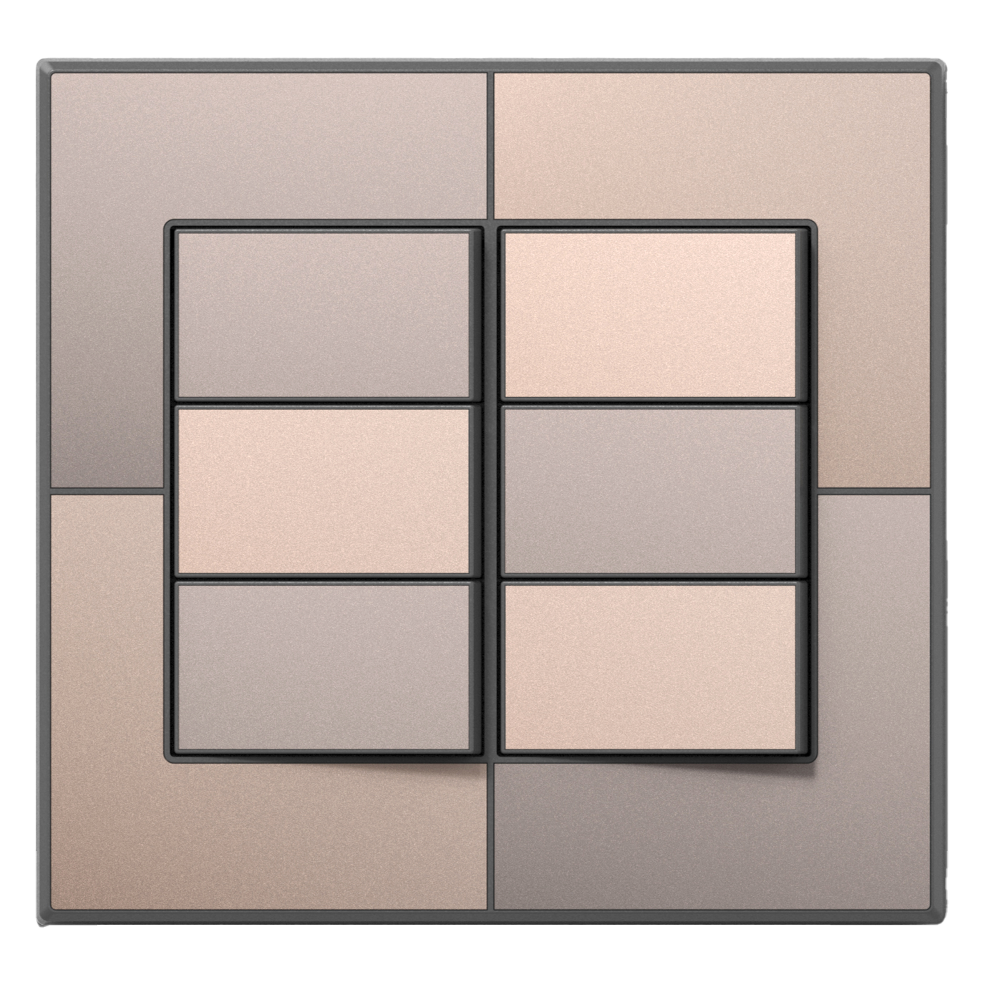 틸인스 갤러리 1로 스위치 6구 베이지골드, 1개 26,000원