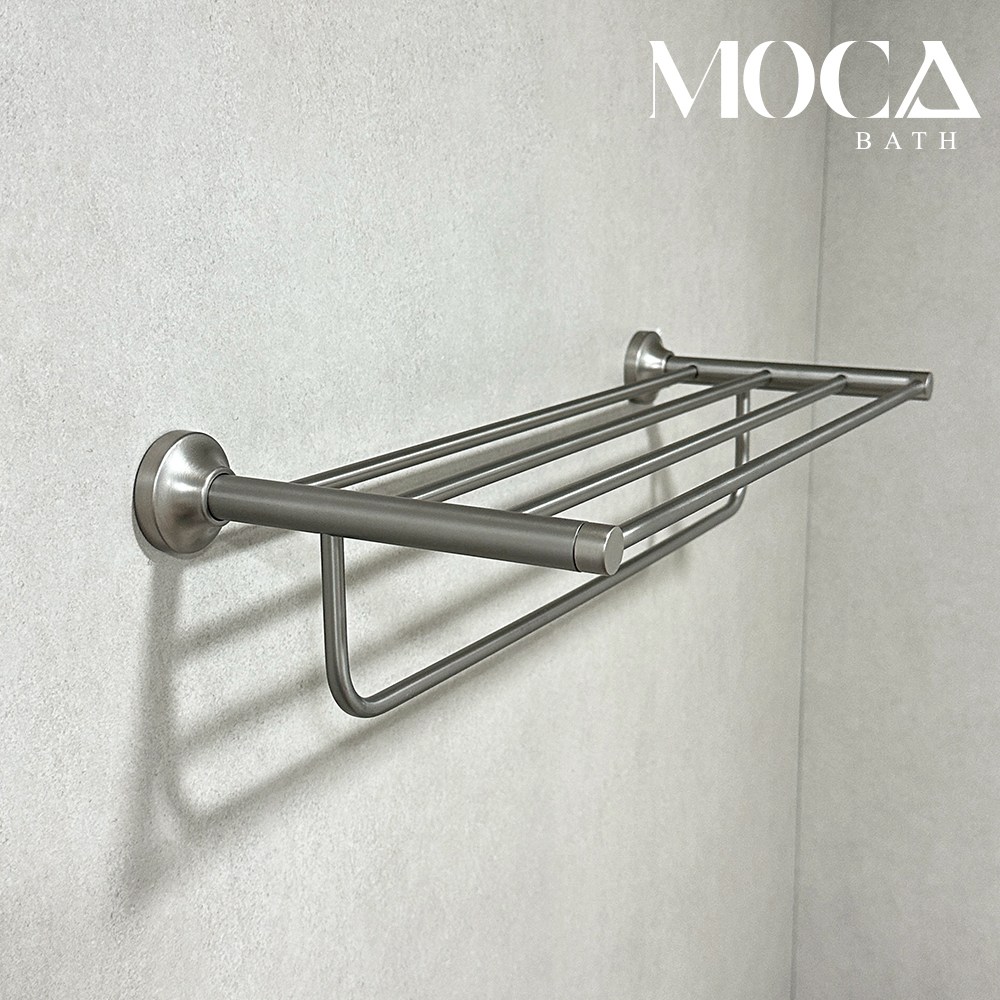 2단 수건 욕실 선반 스테인리스 니켈 고급형 64,000원