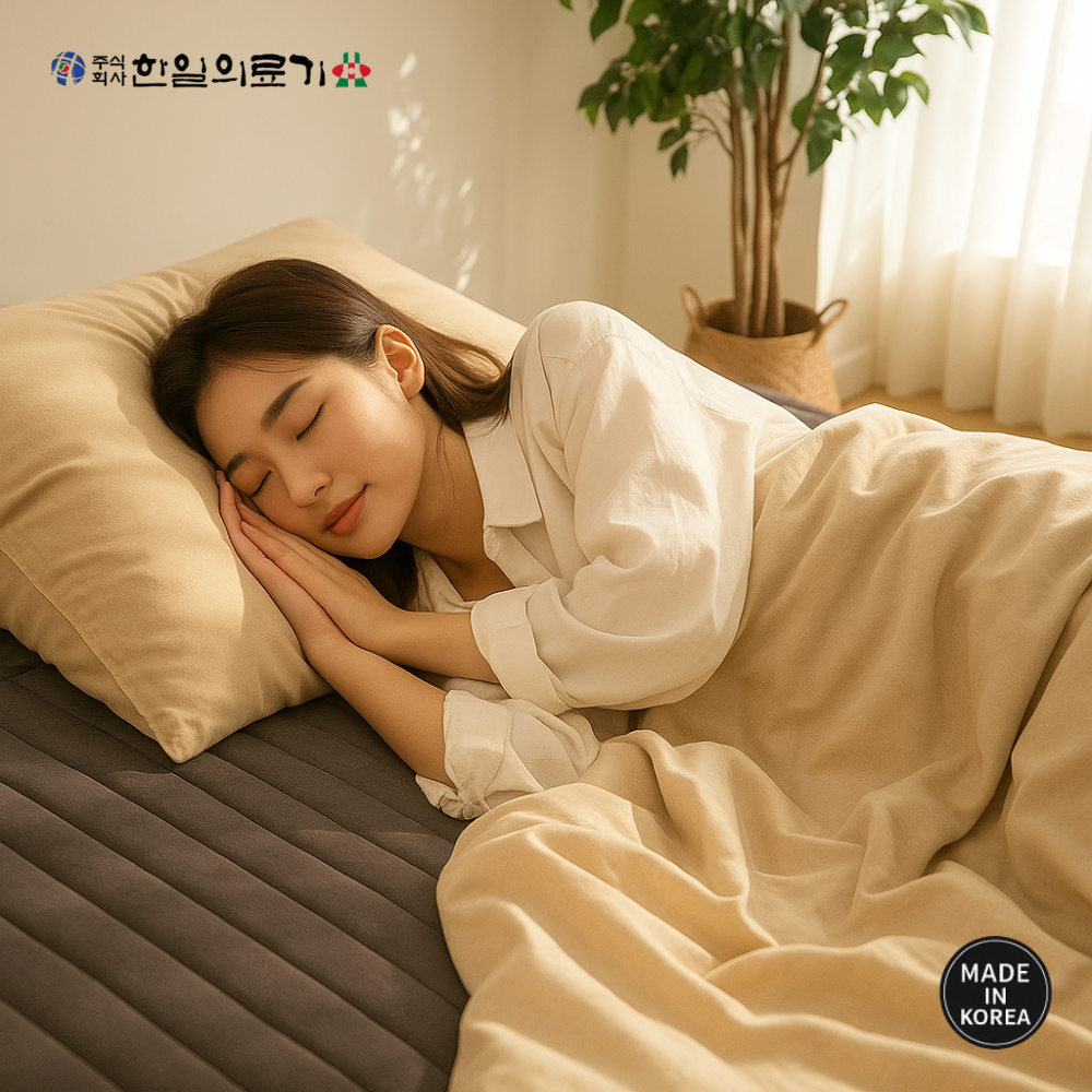 한일의료기 소프트 워셔블 온수매트 국산 안전성 저소음 빠른난방 양면 극세사 싱글 더블, 더블(150x185cm), 메이플 브라운 279,500원