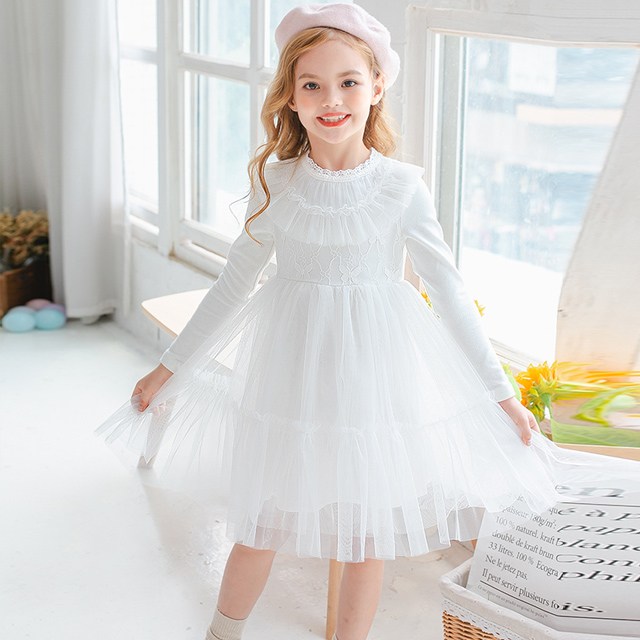 노블엔젤 프릴 라운드넥 레이스 여아원피스 No 568 18,900원