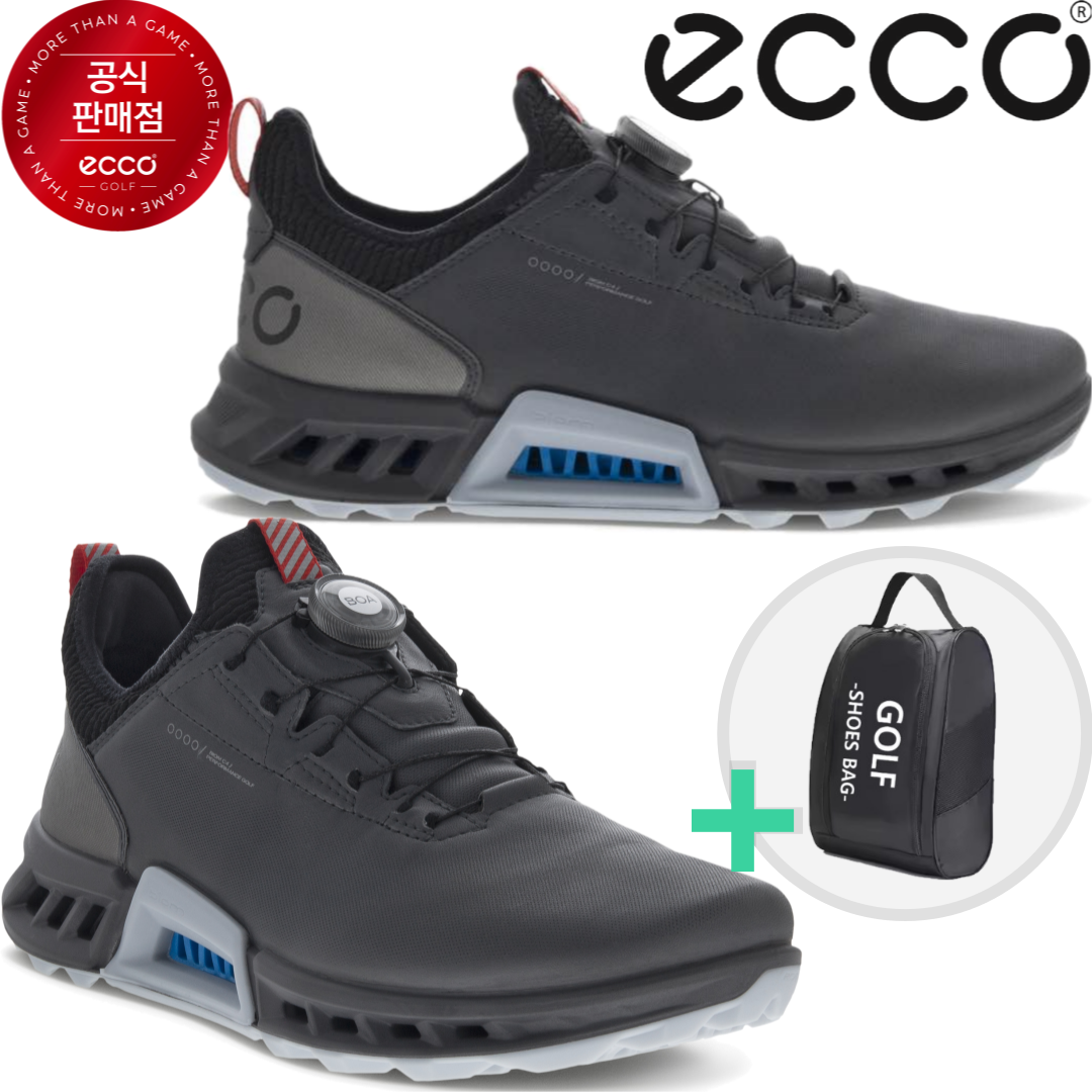 에코코리아정품 130424-51252 바이옴 C4 보아 남성 스파이크리스 골프화 블랙그레이색상 199,000원