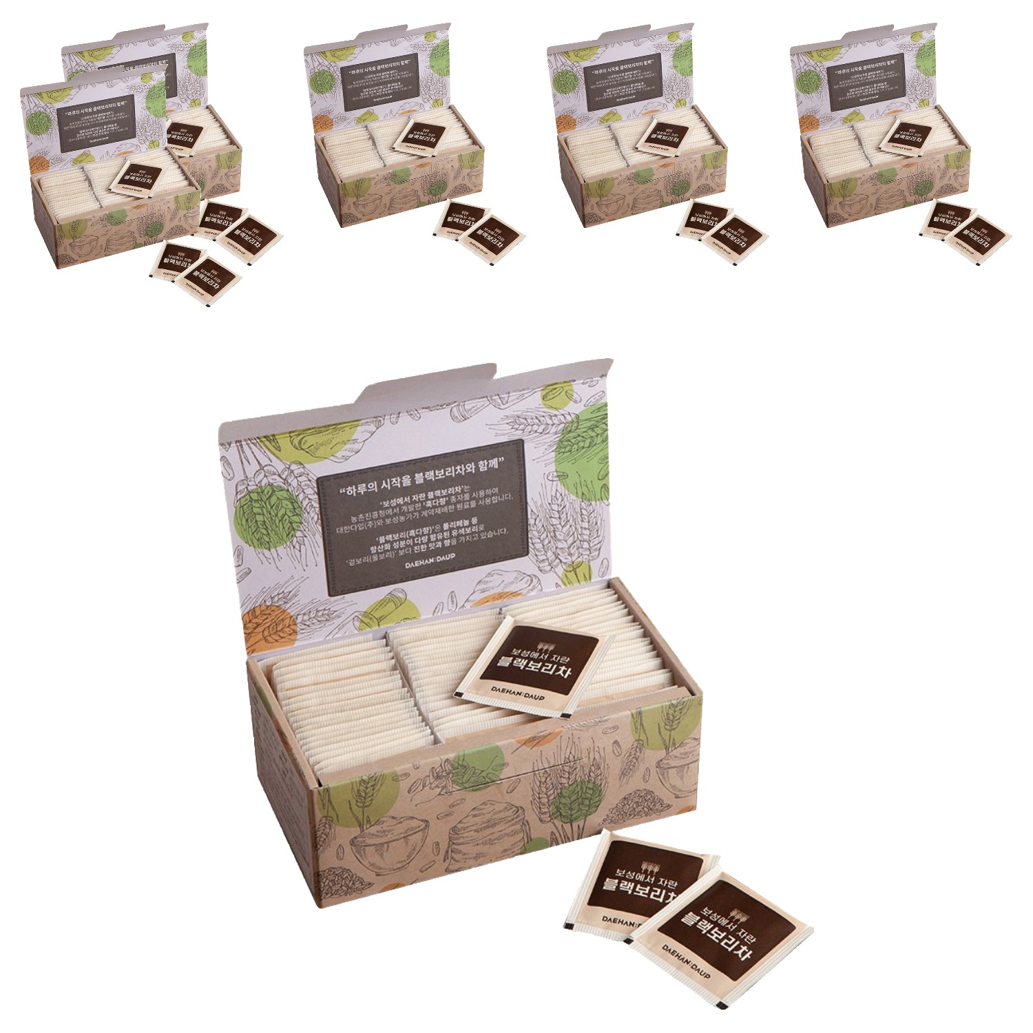 대한다업 보성에서 자란 블랙보리차 30,000원