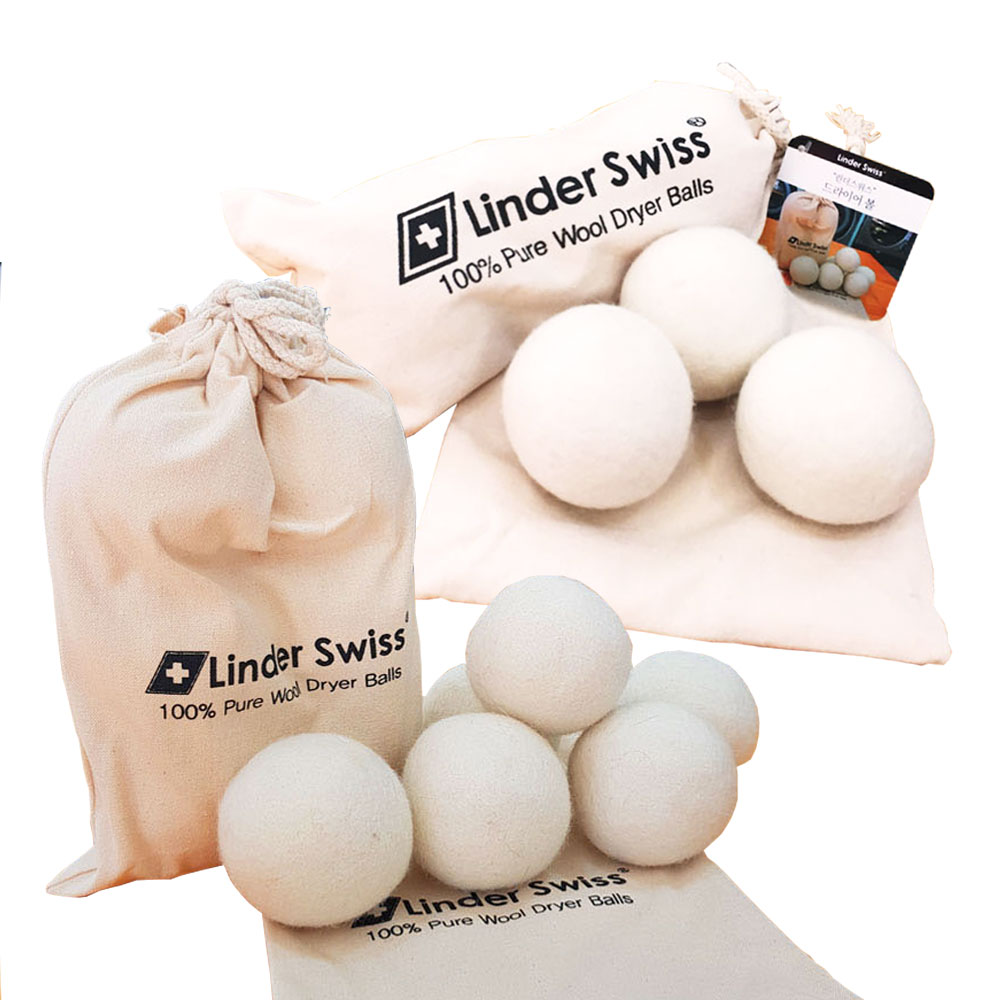 양모 건조기 드라이어볼 3P 6P 세탁건조볼세탁볼드라이볼섬유유연제 구김 정전기방지 8,800원