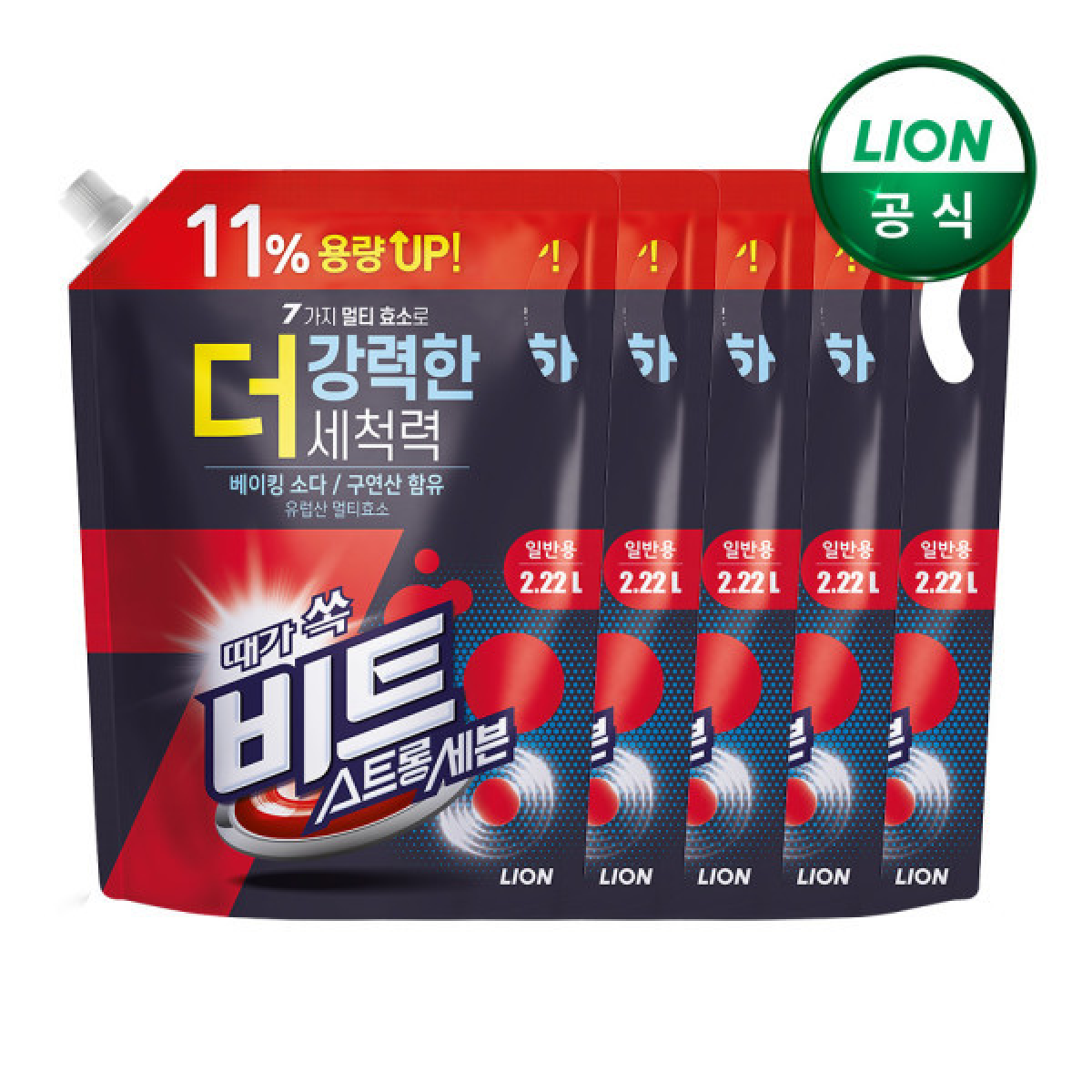 스트롱세븐 액체 세탁세제 리필 일반용 35,100원