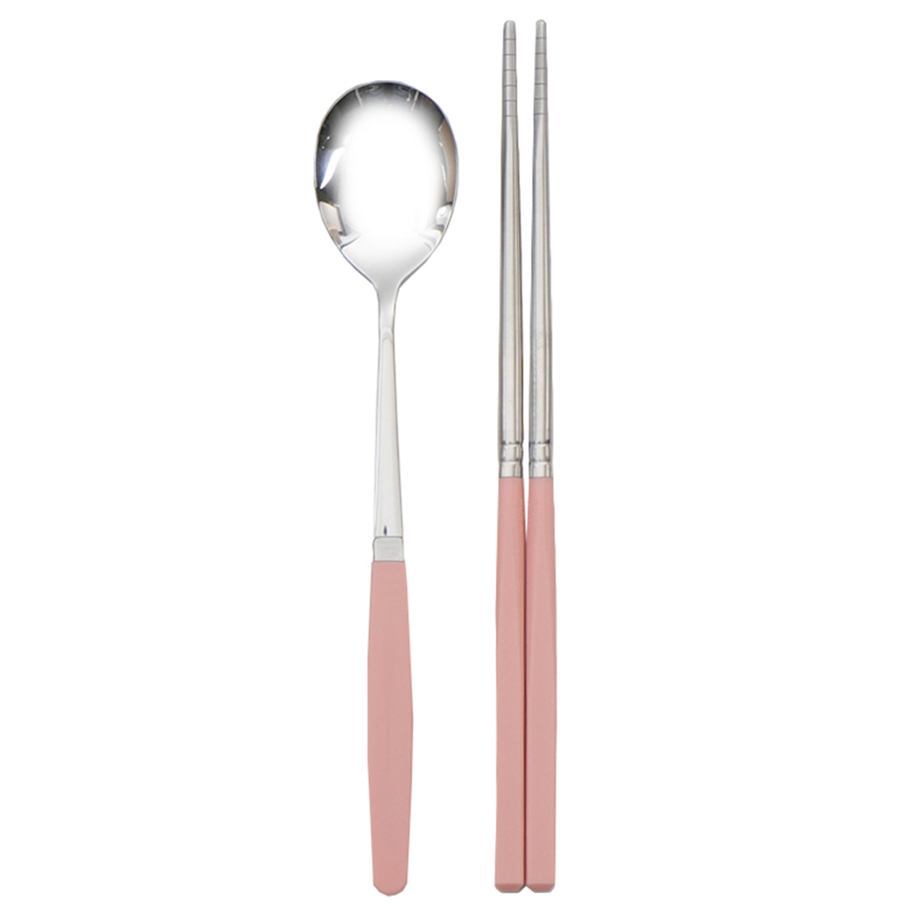 픽미 컬러 베이직 수저세트 머스타드, 숟가락 + 젓가락, 1세트 6,000원