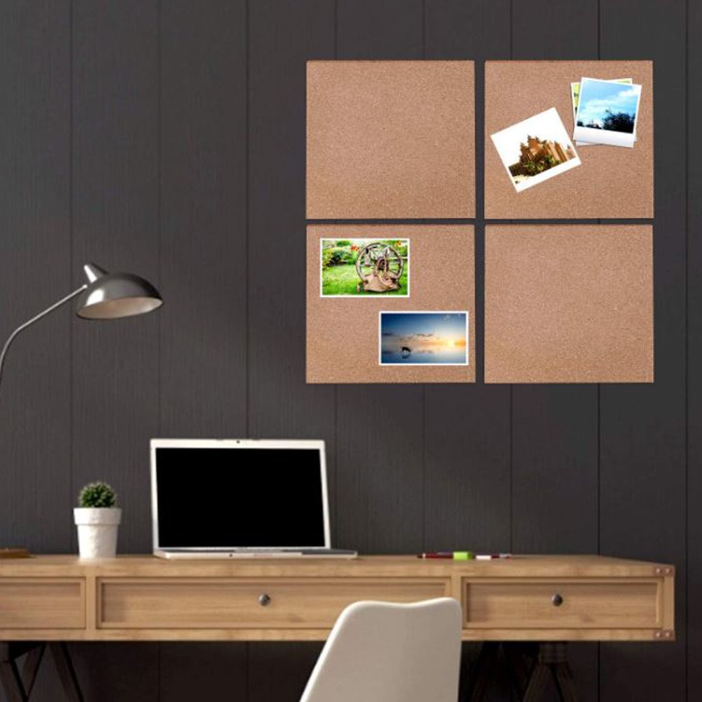 코르크보드 접착식 300 x 300 x 10 mm 코르크판 현황판 사무실 게시판 알림판 메모판 현황판 5,870원