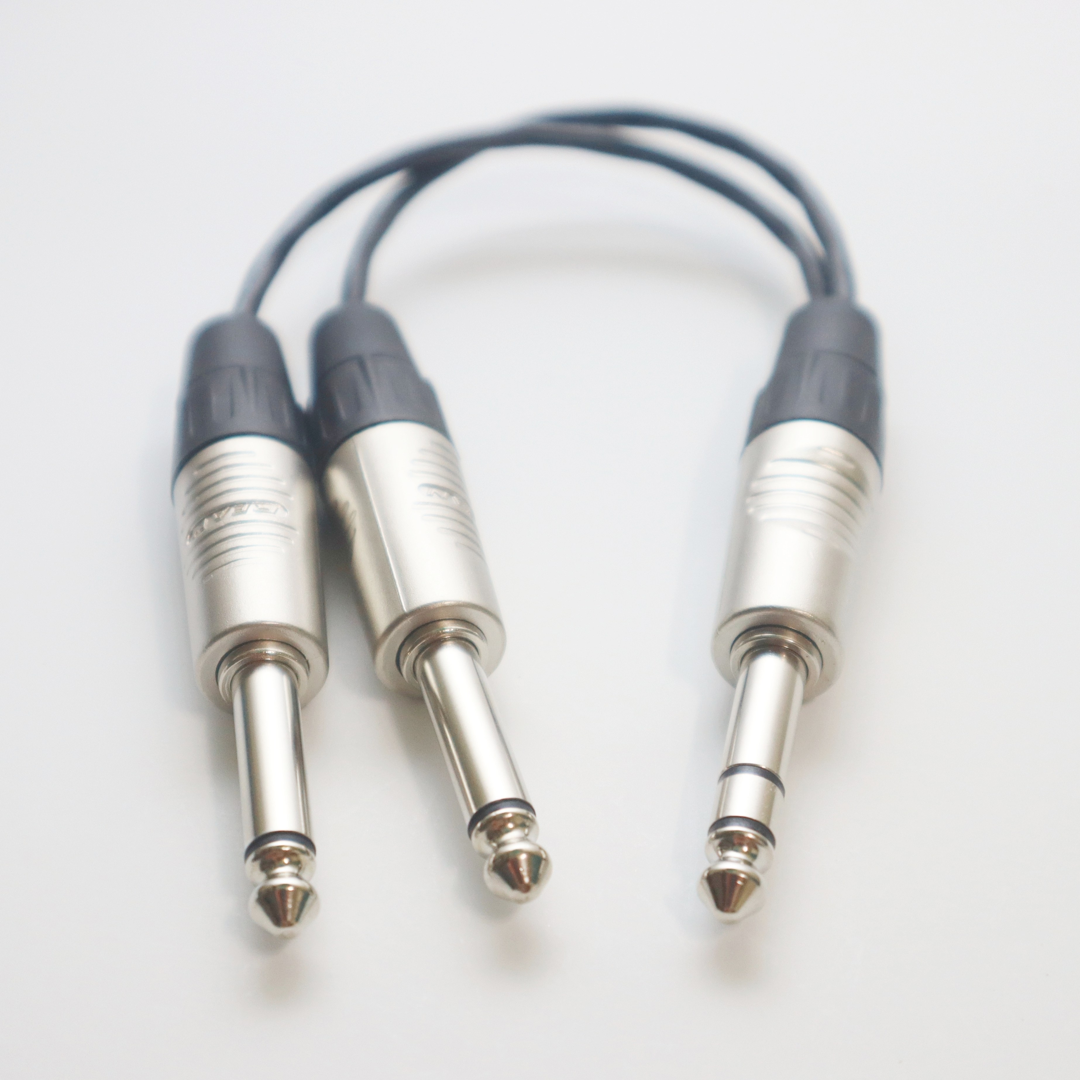 오디오 변환 젠더 카나레 / 55TRS - 55 2P Y 케이블 수제작 (길이 선택) 15,000원