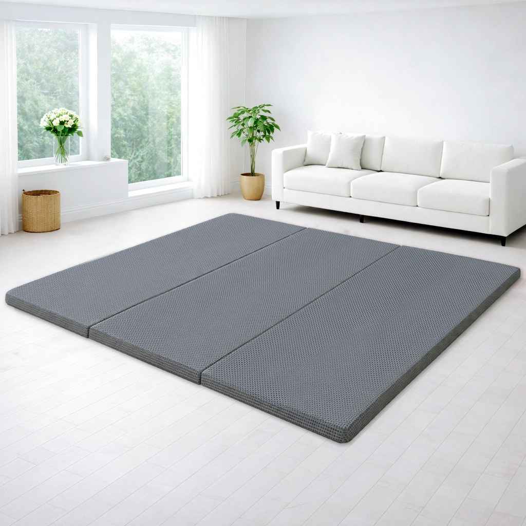 슬립쿠 POE 에어코일 3단 접이식 토퍼 매트리스 쾌적한 매트리스 물세척 통기성 427,000원