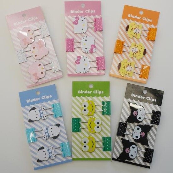 캐릭터 집게 더블 클립 3p 세트/공식정품 굿즈 9,900원