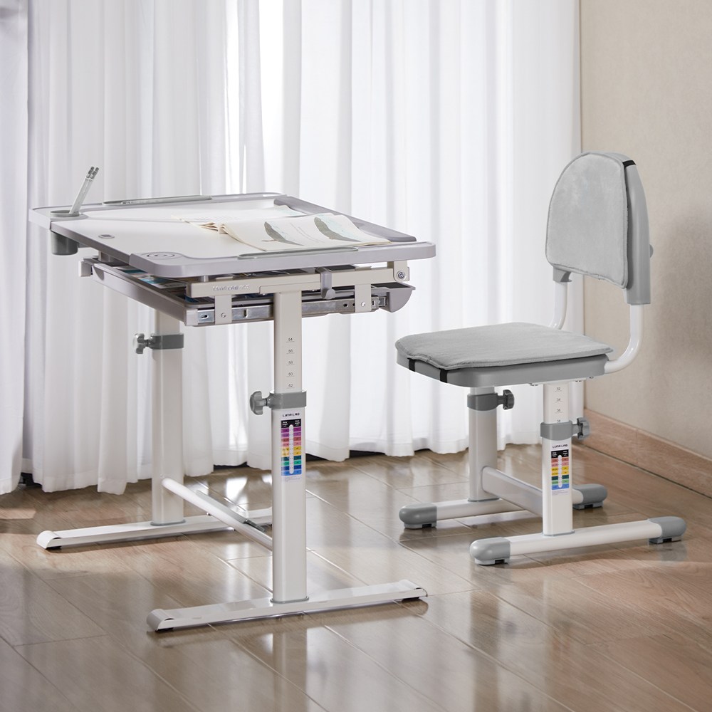 [루나랩 키즈] 꾸러기 책상 어린이 초등학생 아이 높이 각도조절 책상 184,000원