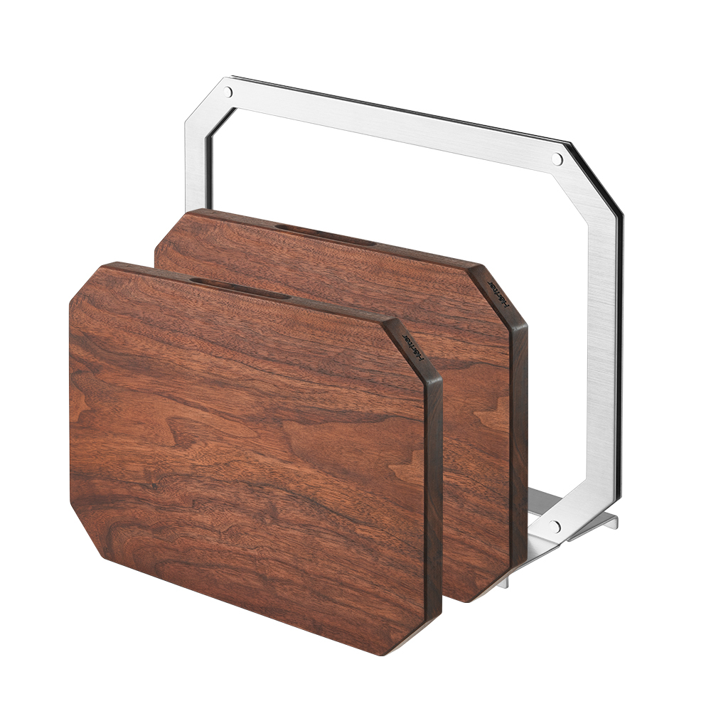 헤리터 시그니처 팔각도마 2p + 프레임 세트, 월넛(도마), 1세트 322,000원