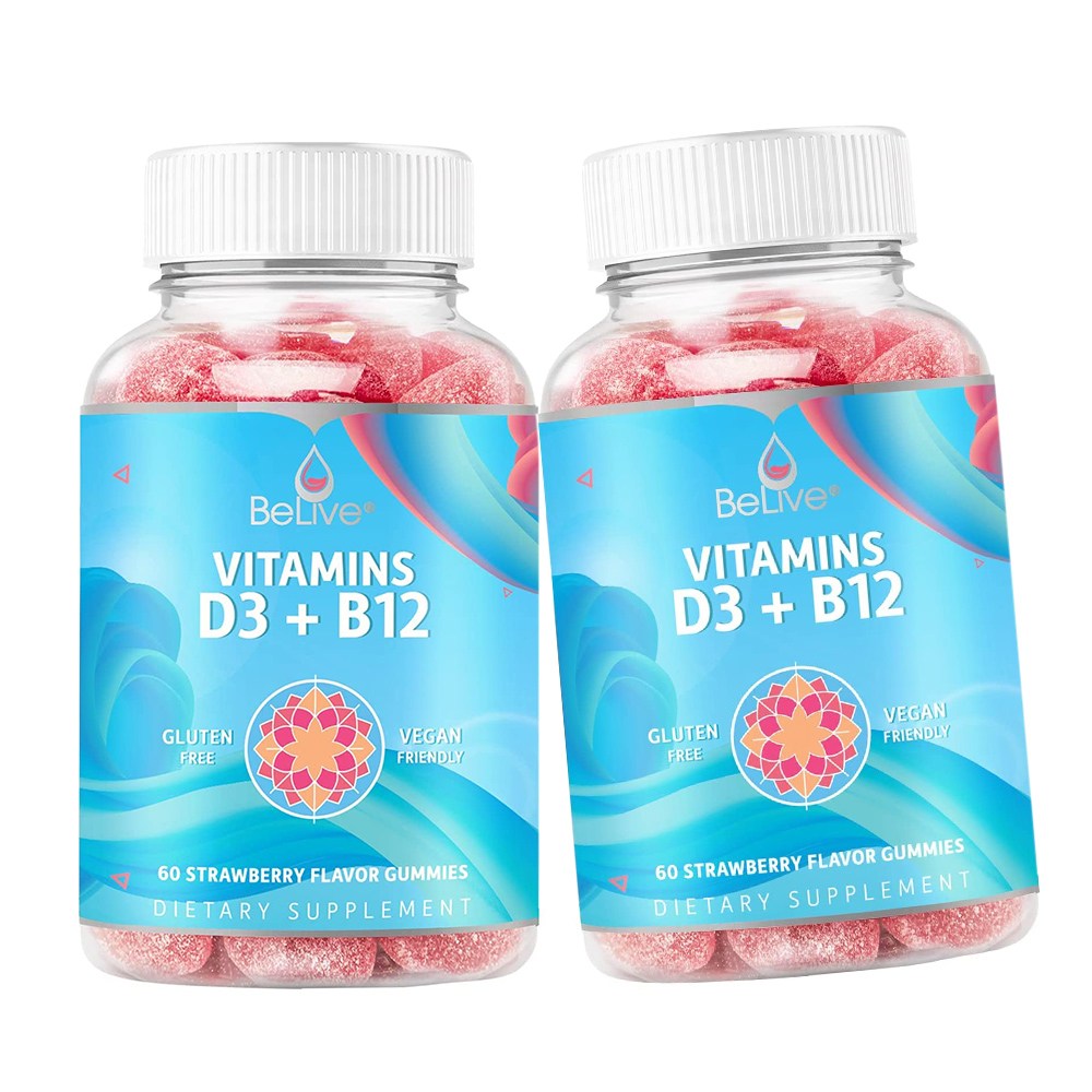 BeLive 비타민 D 2000IU + B12 500mcg 60구미 딸기향 82,930원
