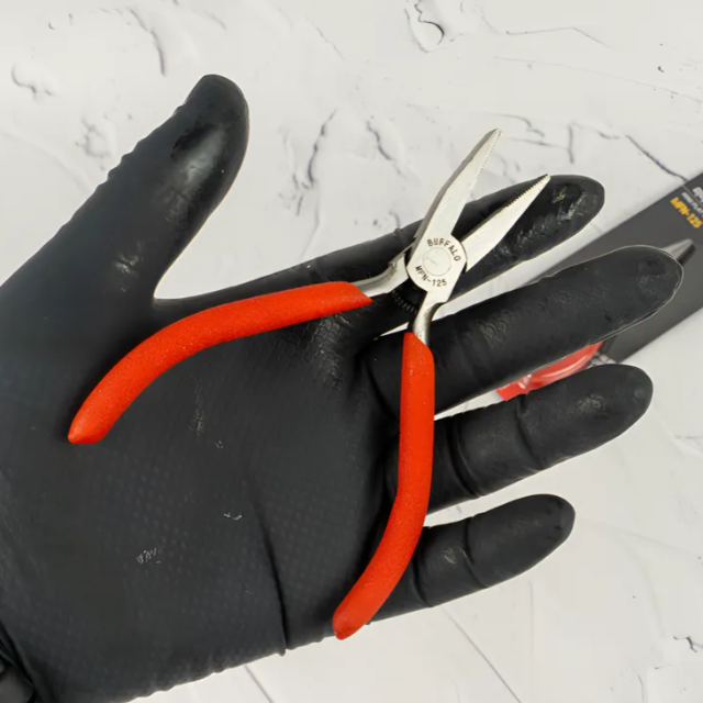 세신 미니 평 롱노우즈플라이어 MBRN-125 롱노즈 전장 125mm 롱노우즈 플라이어 7,900원