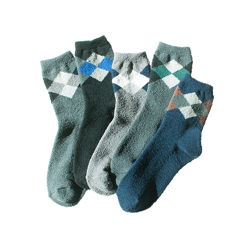 남자수면양말 얇은 극세사 탁텔 남성 겨울 양말 국산 고급 5켤레 18,900원