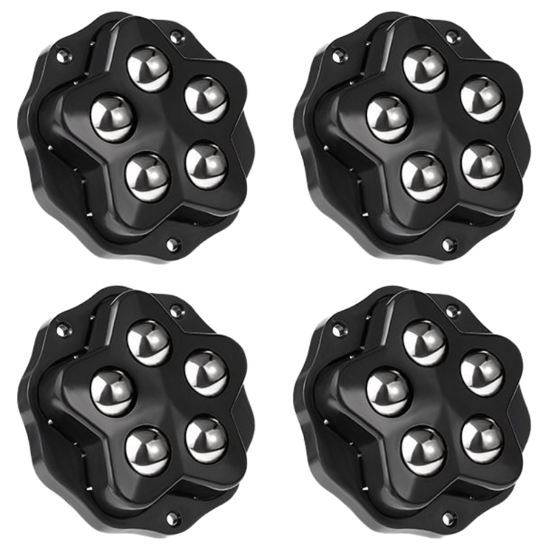 옐로구르미 롤러 바퀴 부착형 하단 접착식 이동 무타공 7,700원