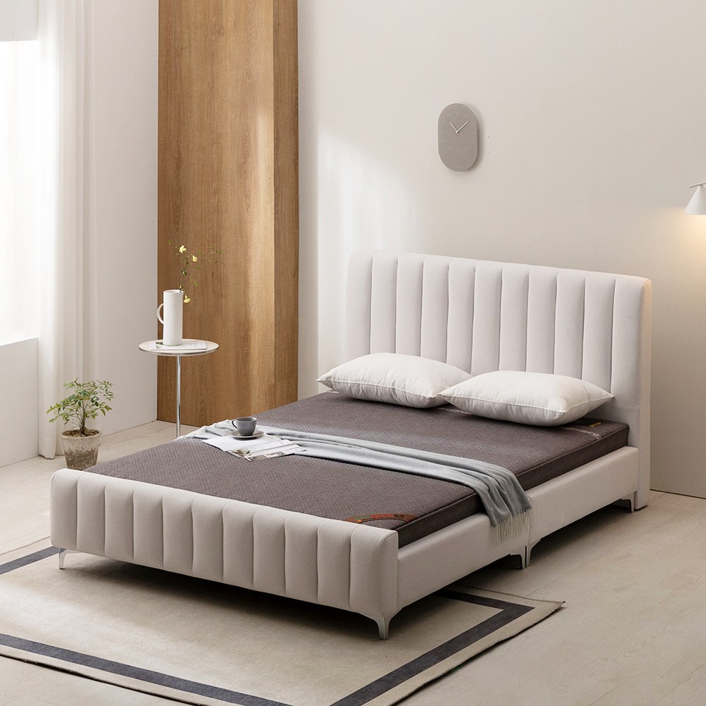 세계로가구 아이비 조야 아쿠아텍스 패브릭 참숯 황토흙침대 황토볼보료 원목프레임 옥돌침대 SS/Q 효도선물 780,000원