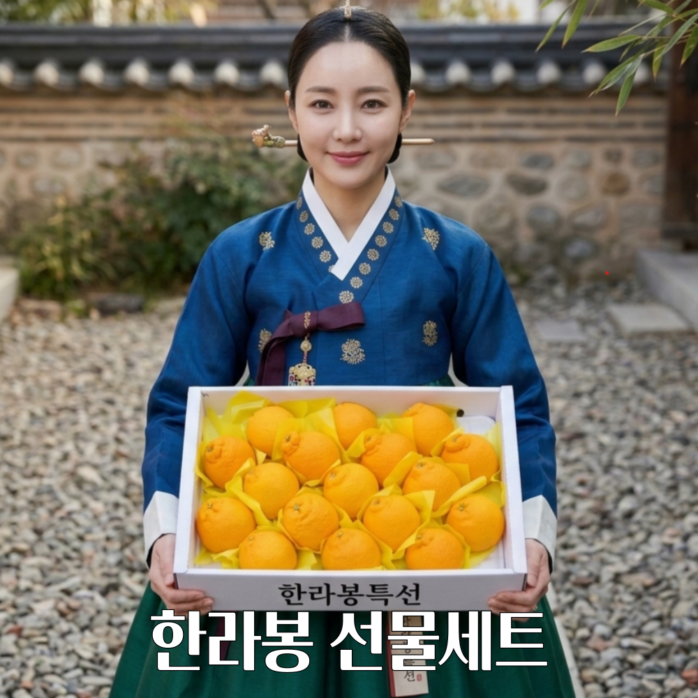 [제주직송] 제주 고당도 새콤달콤 하우스 한라봉 선물세트, 1박스, 중대(5-12과)2kg 20,500원