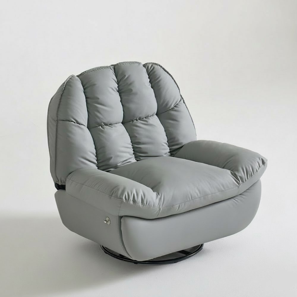 라자가구 슬로우 전동 리클라이너 소파 방문설치, 그레이 531,000원