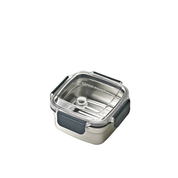 국내백화점 글라스락 이유식용기 셰프토프 클린숨 스텐밀폐용기 정사각 700ml 이유식 자기주도 (BK파우치증정) 35,900원