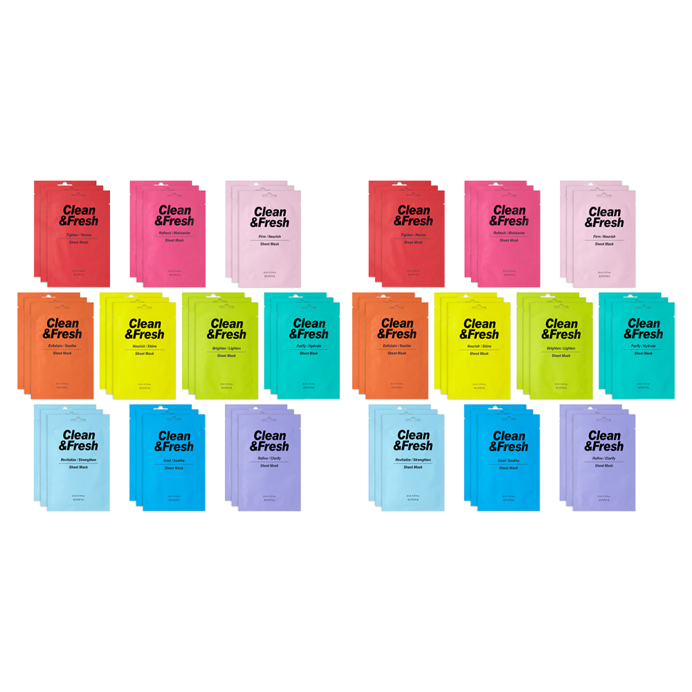 은율 클린 앤 프레시 시트 마스크팩 10종 x 3p, 30개입, 2개 29,600원