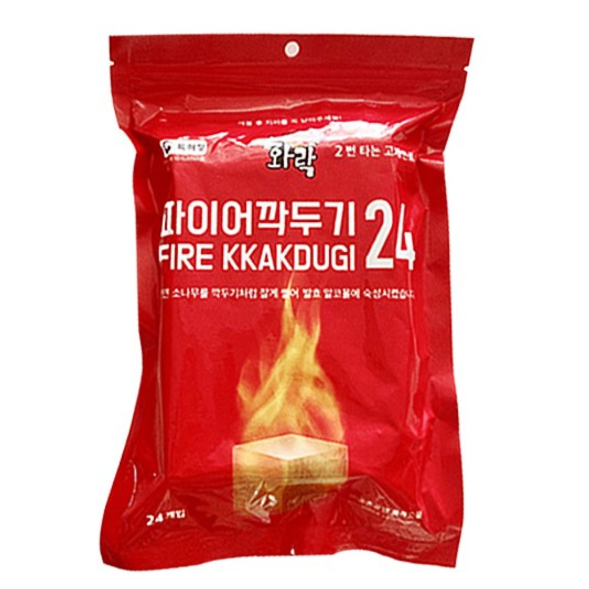 화락 파이어깍두기24 라이터큐브 24개입 바베큐 숯 벽난로 장작 착화제, 30개, 박스 154,000원