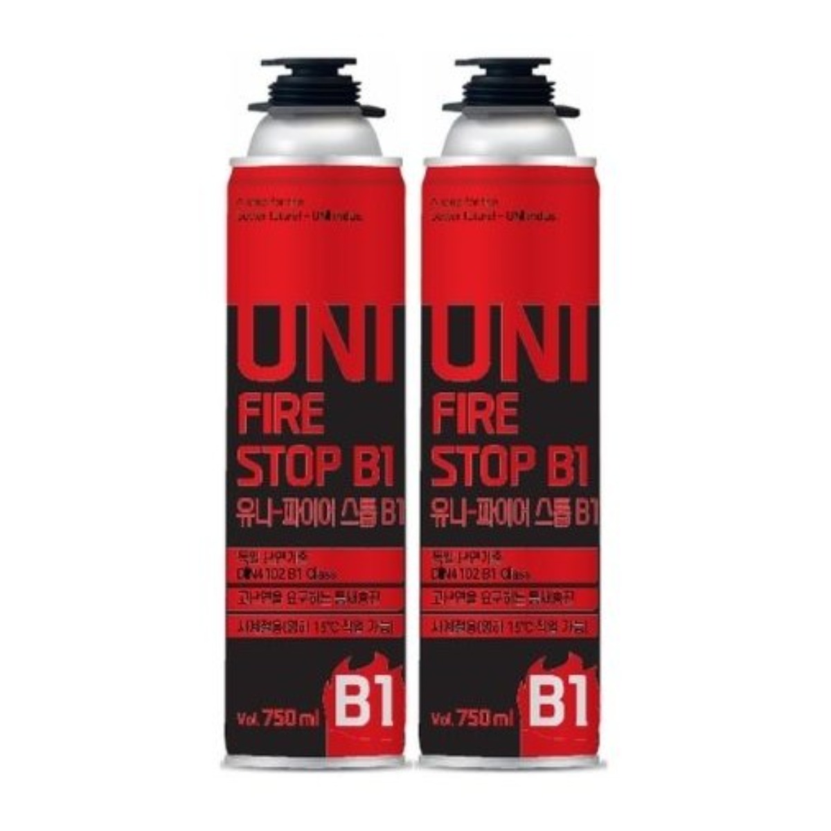 유니산업 파이어스톱B1 고난연 방화용 750ml 15개 (1BOX) 103,000원