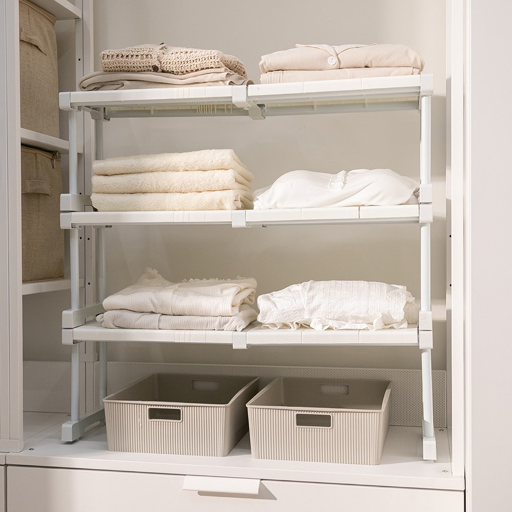 하우쏠 브링 길이조절 옷장 정리함 칸막이 선반 대형 15,800원