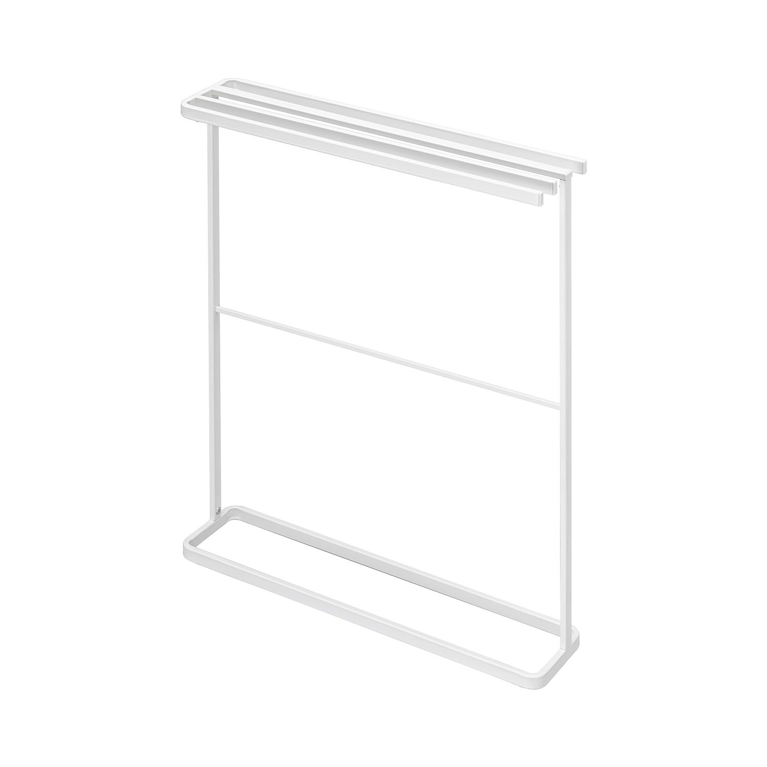 야마자키실업 옆으로 걸 수 있는 바스타월 수건 슬림 스탠드 걸이 타워 5576/5577, 화이트, 1개 75,600원