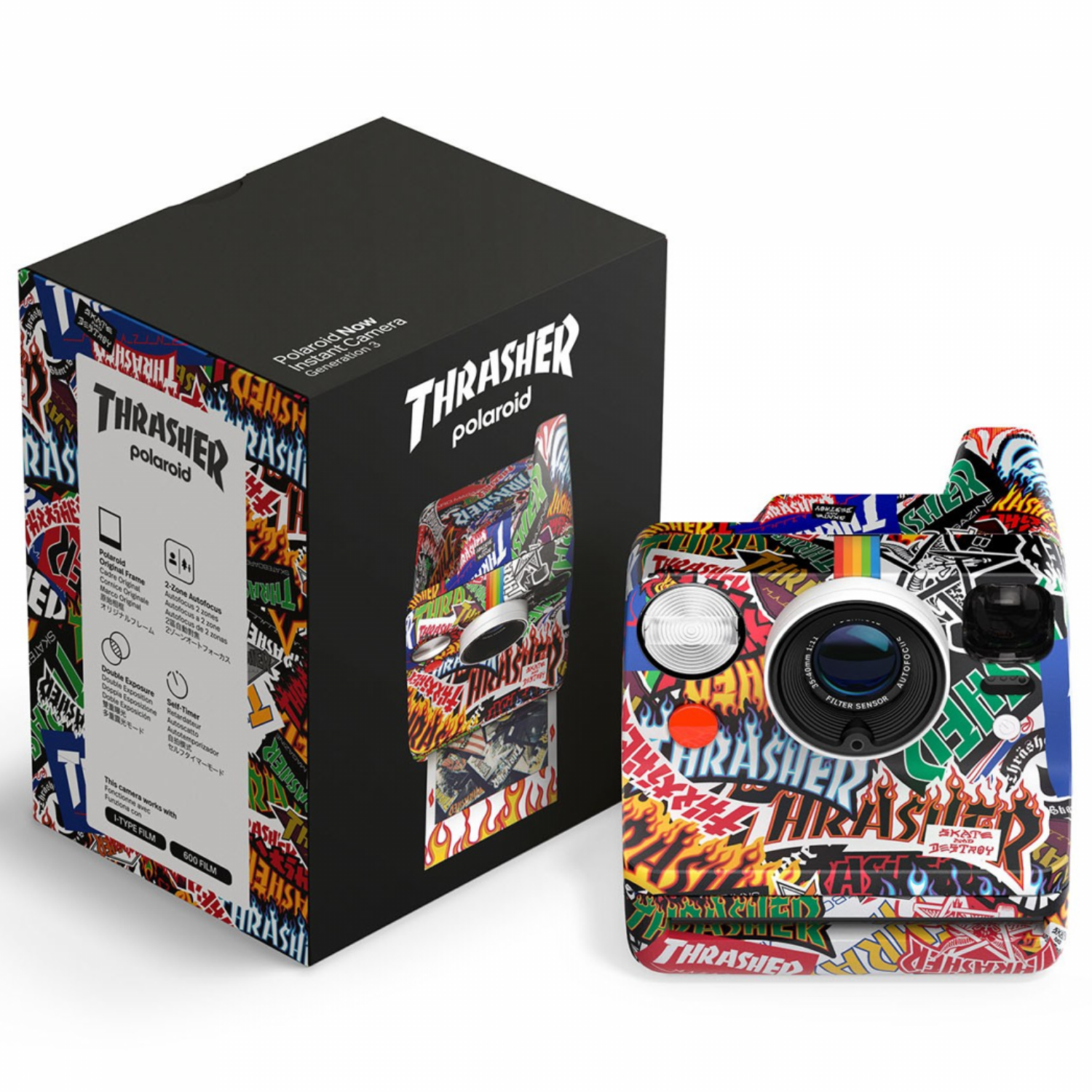 [공식] 폴라로이드 나우 3세대 Thrasher 에디션, 1개, Thrasher 에디션 - 009187 259,000원
