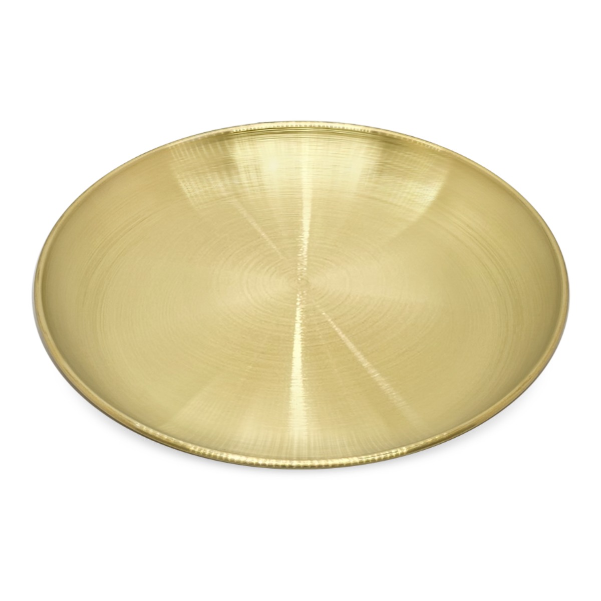 마더쿡 티타늄 원형 접시 식당 업소용 대용량 주방용 찬기 금속 식기, 1개, 골드 5,620원