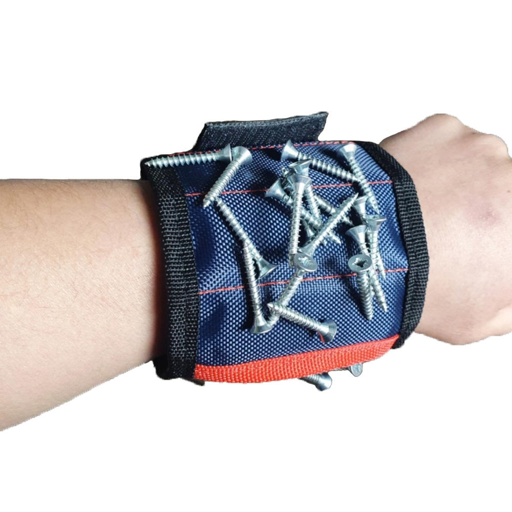 손목 자석 포켓 밴드 볼트 못 철물 부착 공구, 1개 17,500원