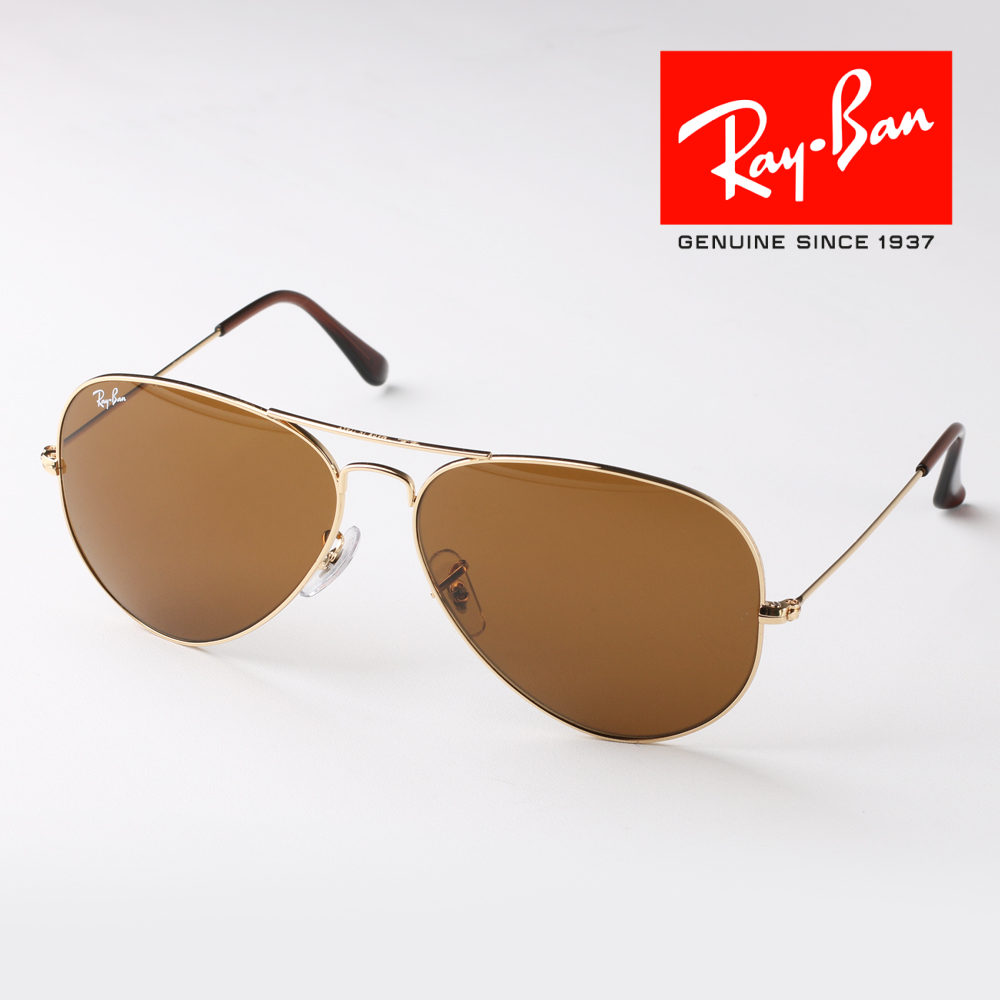 레이밴 선글라스 에비에이터 RB3025-001/33 62 보잉 B-15렌즈 골드 메탈 RayBan Aviator 3025 001 3362 191,000원