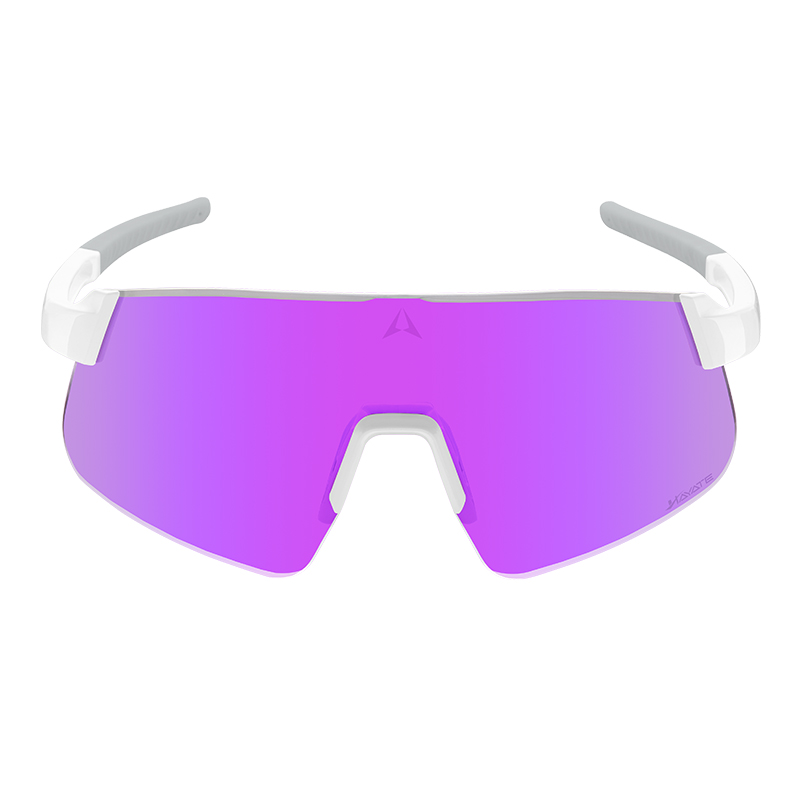 알타리스트 하야테 R2 러닝 자전거 골프 스포츠 고글 선글라스, 2.화이트/퍼플 미러변색, 1개, 현재가 89,000원