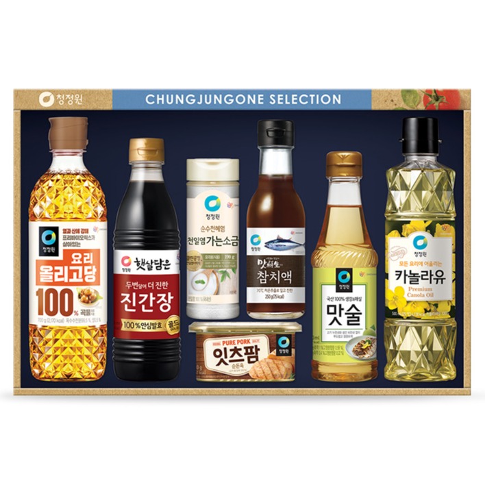 청정원 행복 7호 세트 + 쇼핑백 29,900원