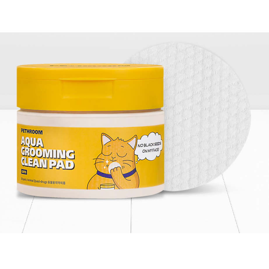 페스룸 아쿠아 그루밍 클린 패드 고양이 눈물 자국 제거 닦는 패드, 100g, 3개 69,990원