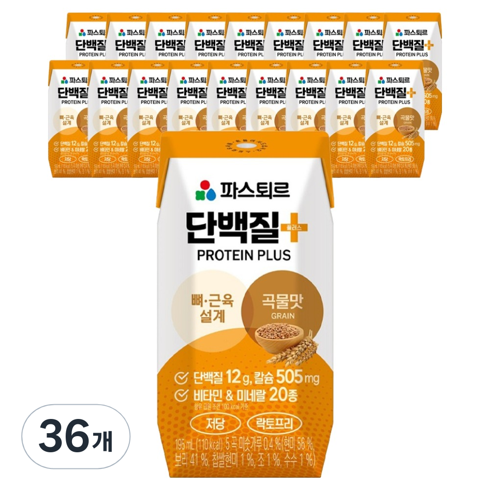 파스퇴르 단백질플러스 곡물맛 40,730원