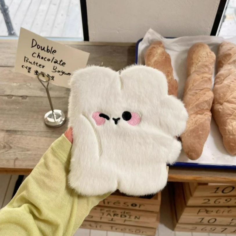 포카통 털바인더 포카바인더 뽀송 미니 앨범 포토카드 속지 부들부들 콜렉트북 동물 앨범 네컷, 1개, 화이트 18,600원