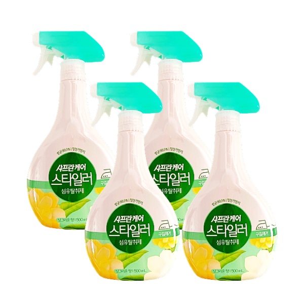 샤프란케어 스타일러 섬유탈취제 싱그러운향 500ml, 4개 22,300원