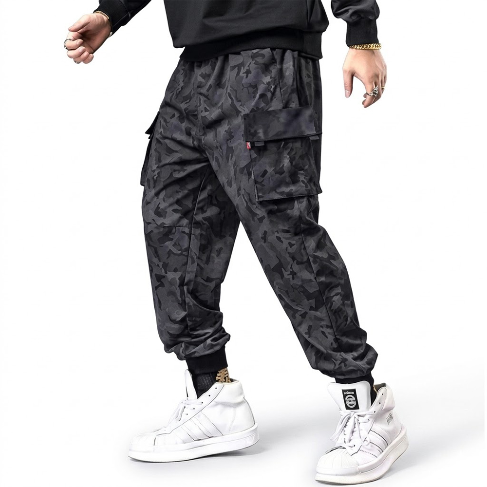 차쿠 남성 빅사이즈 카고 바지 멀티포켓 스판 조거 바지 트레이닝 팬츠 작업복바지 23,500원