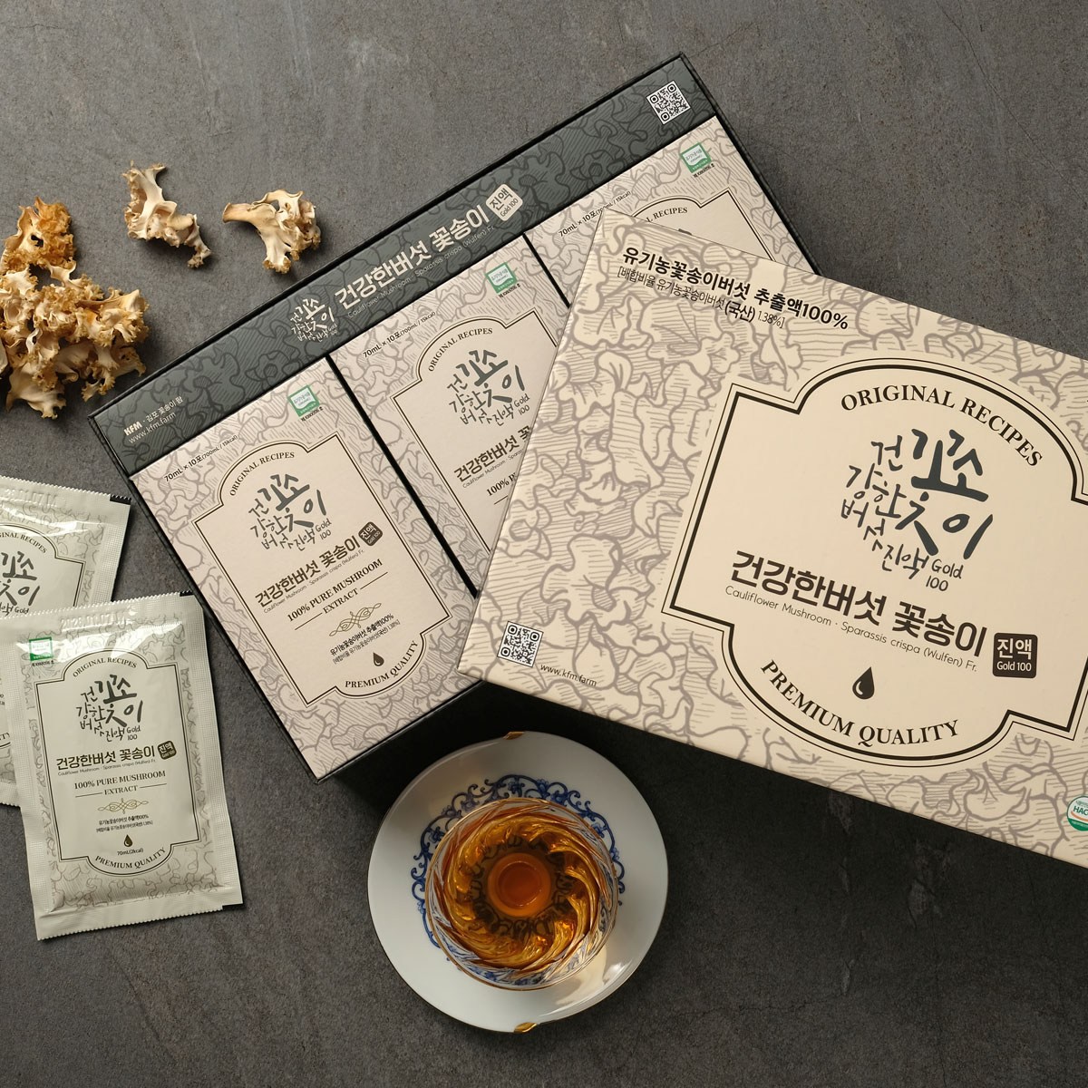 유기농 꽃송이버섯 추출액 30포 유기가공식품 HACCP 국내산 182,000원