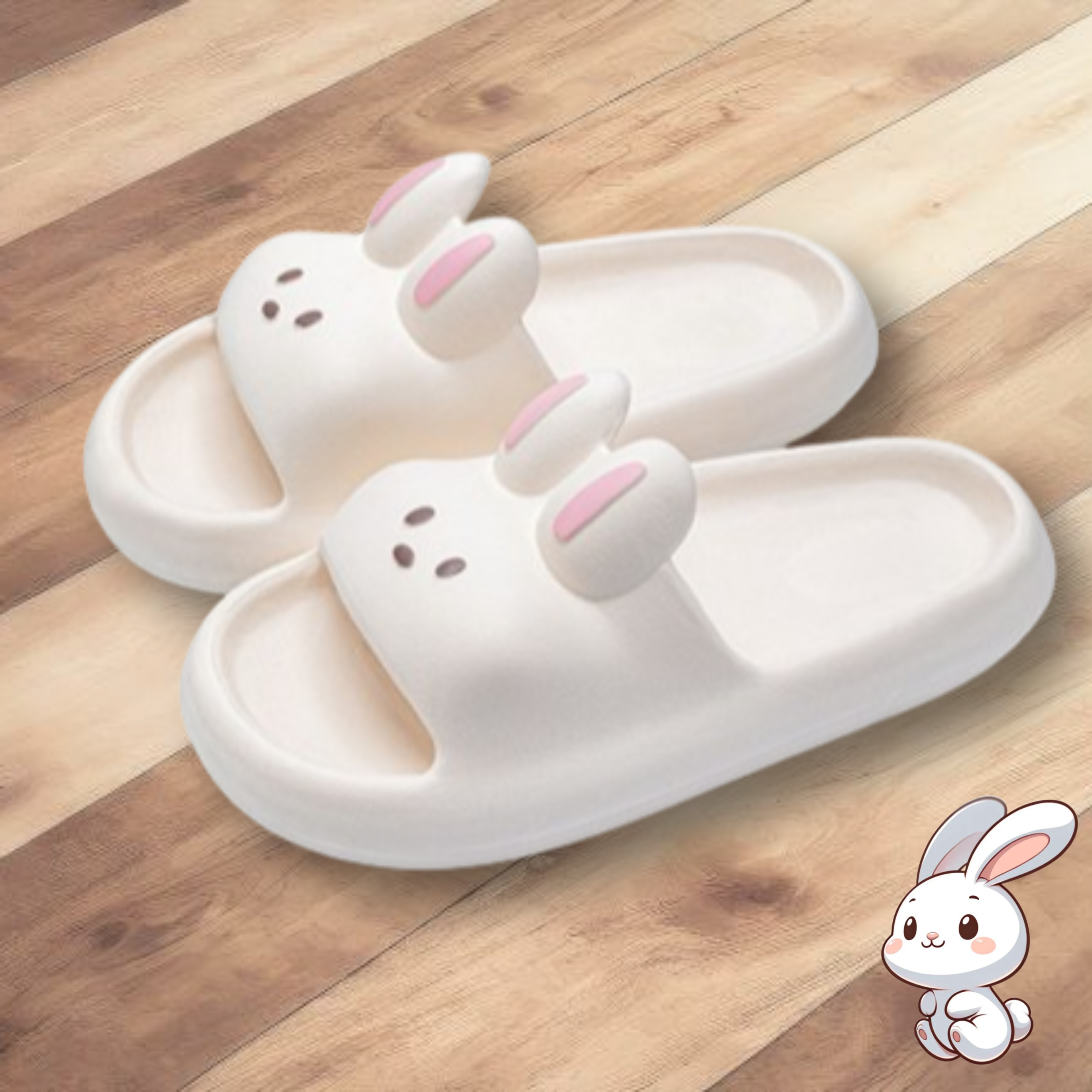 리빙앤웰빙 귀여운 토끼 EVA 슬리퍼 층간소음 실내화 14,900원