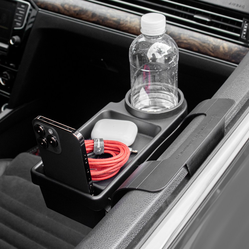 코지스 차량용 컵홀더 멀티 거치대 앞뒤 좌석 컵홀더, 1개, 블랙 14,900원