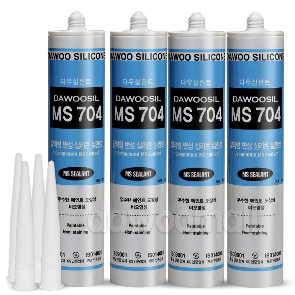 *다우몰* 외부용 크랙 보수 방수 우레탄 실리콘 MS704 13,860원