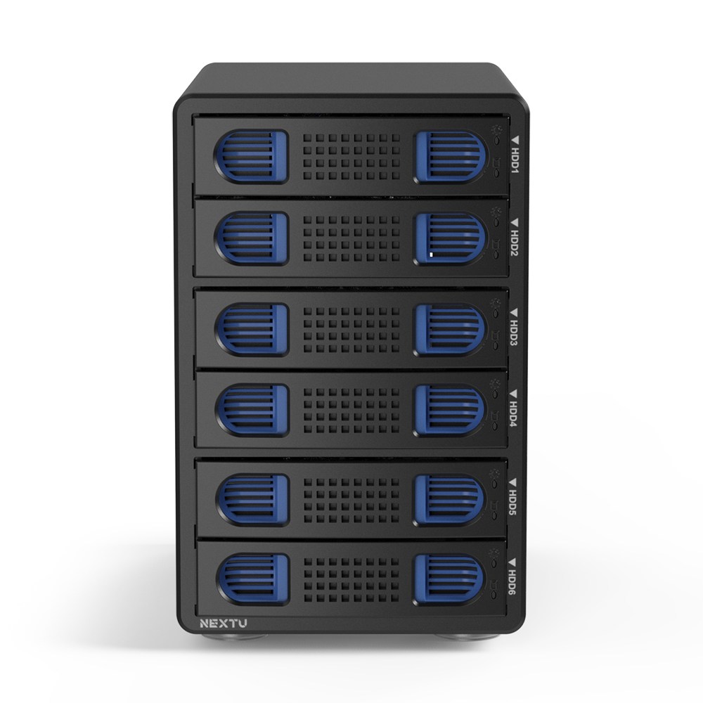 NEXTU 926U3 6베이 DAS USB3.2 Gen2 외장 데이터스토리지, 1개 205,500원