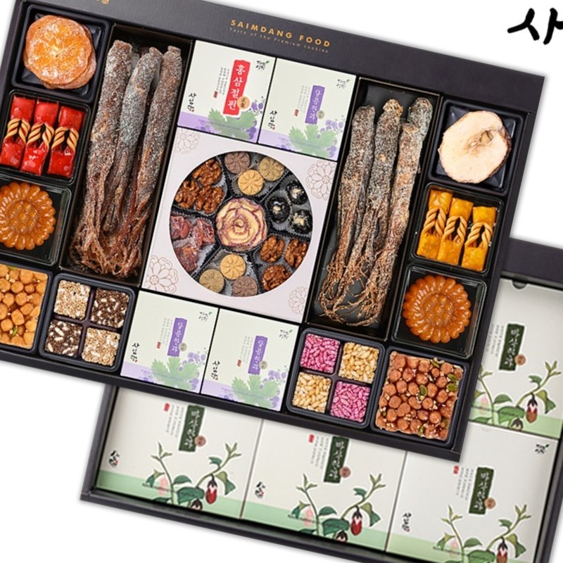 선물세트 고궁 정성스러운 전통 약과 강정 유과 구정 부모님 설 설날 명절 답례품 사은품 회사 거래처 249,500원