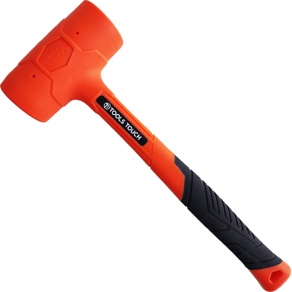 툴스터치 일체형 방진동 고무망치 특대 1.5kg, 1개 19,900원